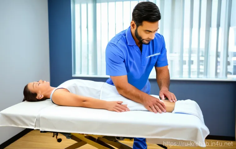 한방재활치료사와 물리치료사의 차이점 - **Manual Therapy - The Art of Healing Hands:**
    A highly skilled, focused manual therapist (male ...